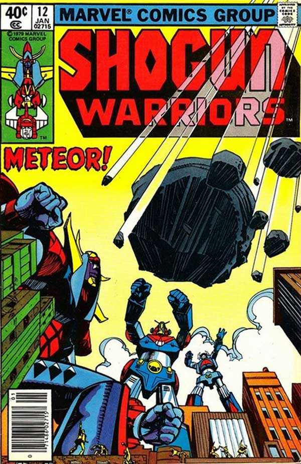 Shogun Warriors #12 (Marvel) - Cover