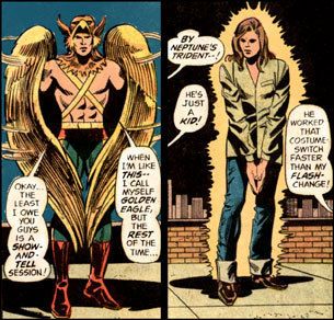 Golden Eagle (December 5, 1974)-This Day In Comics