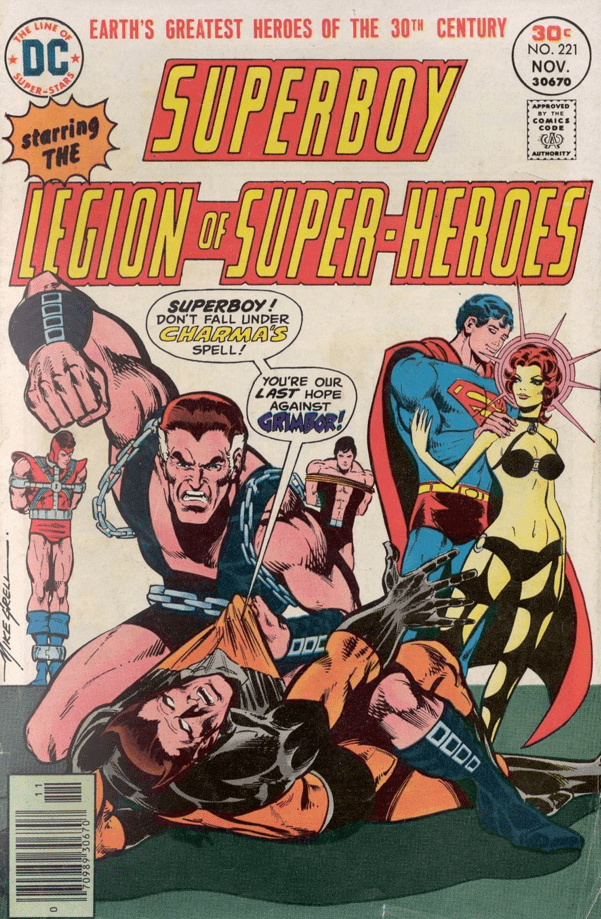 Grimbor (August 24, 1976) This Day In Comics - Superboy #221
